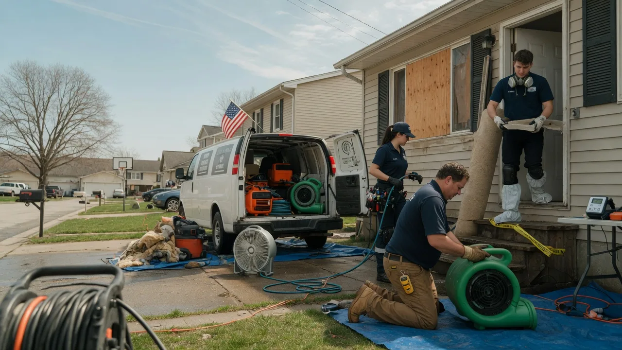 Water Damage Restoration in Vernon, MI near me